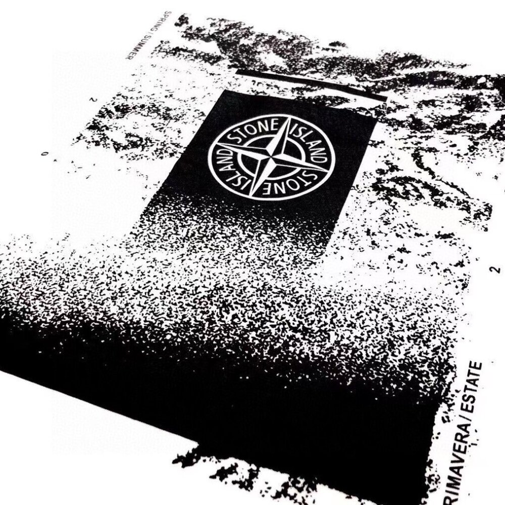 Stone Island Ruins Compass Print Short Sleeve